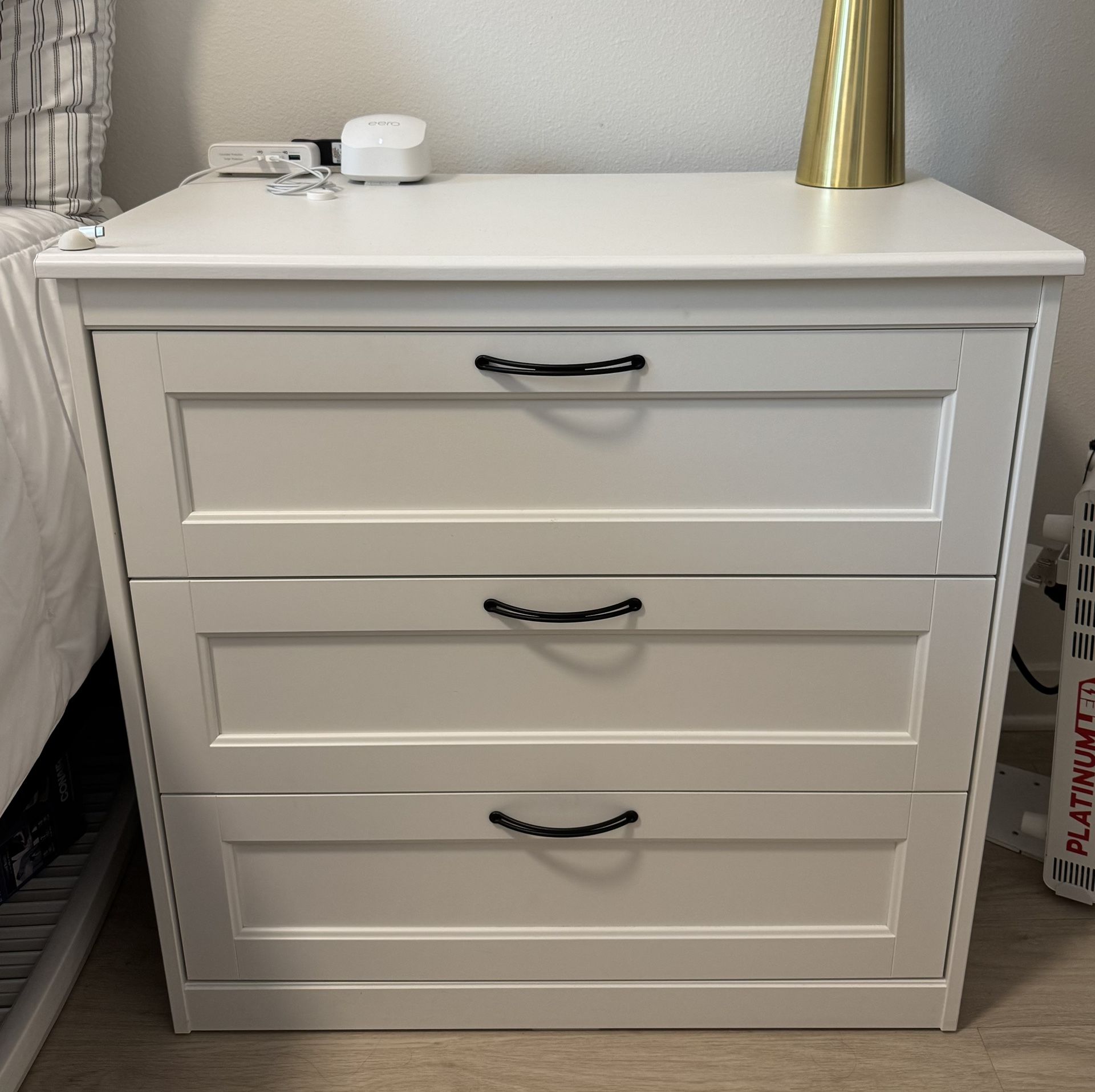 2 IKEA SONGESAND 3-Drawer Chests — Great Condition! — $275 for Both