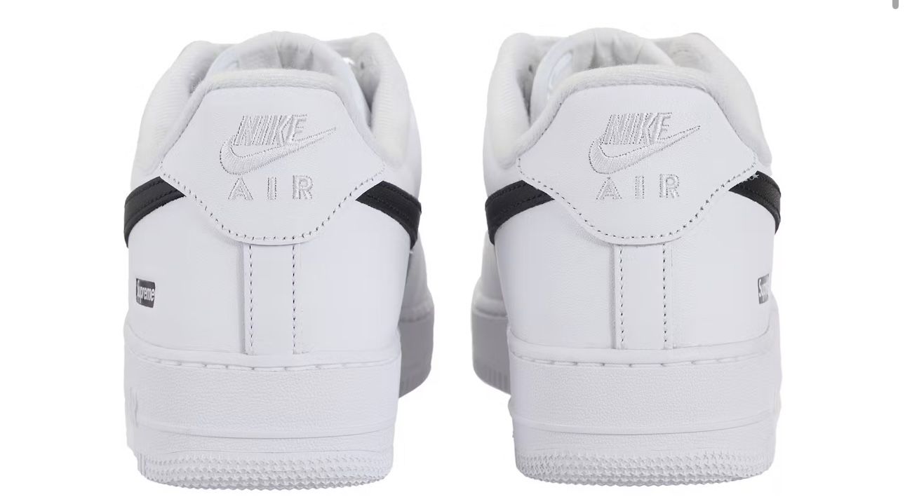 Nike Air Force 1 Low Supreme White Black