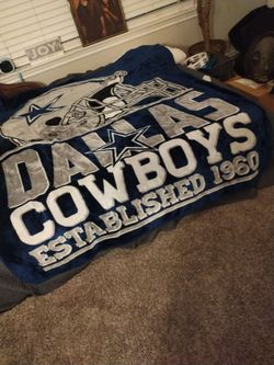 Dallas Cowboys blanket