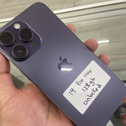 14 Promax Unlocked. Cash Or $50 Down W Approval 