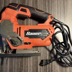 BAUER 6.5 Amp Orbital Variable-Speed Jig Saw