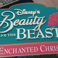 Beauty And The Beast Cardboard Prop 28.5 W * 18.5 H in. 