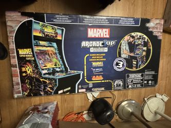 Arcade1up Marvel Superheroes Cabinet With stool