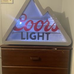 Coors Light Fridge 