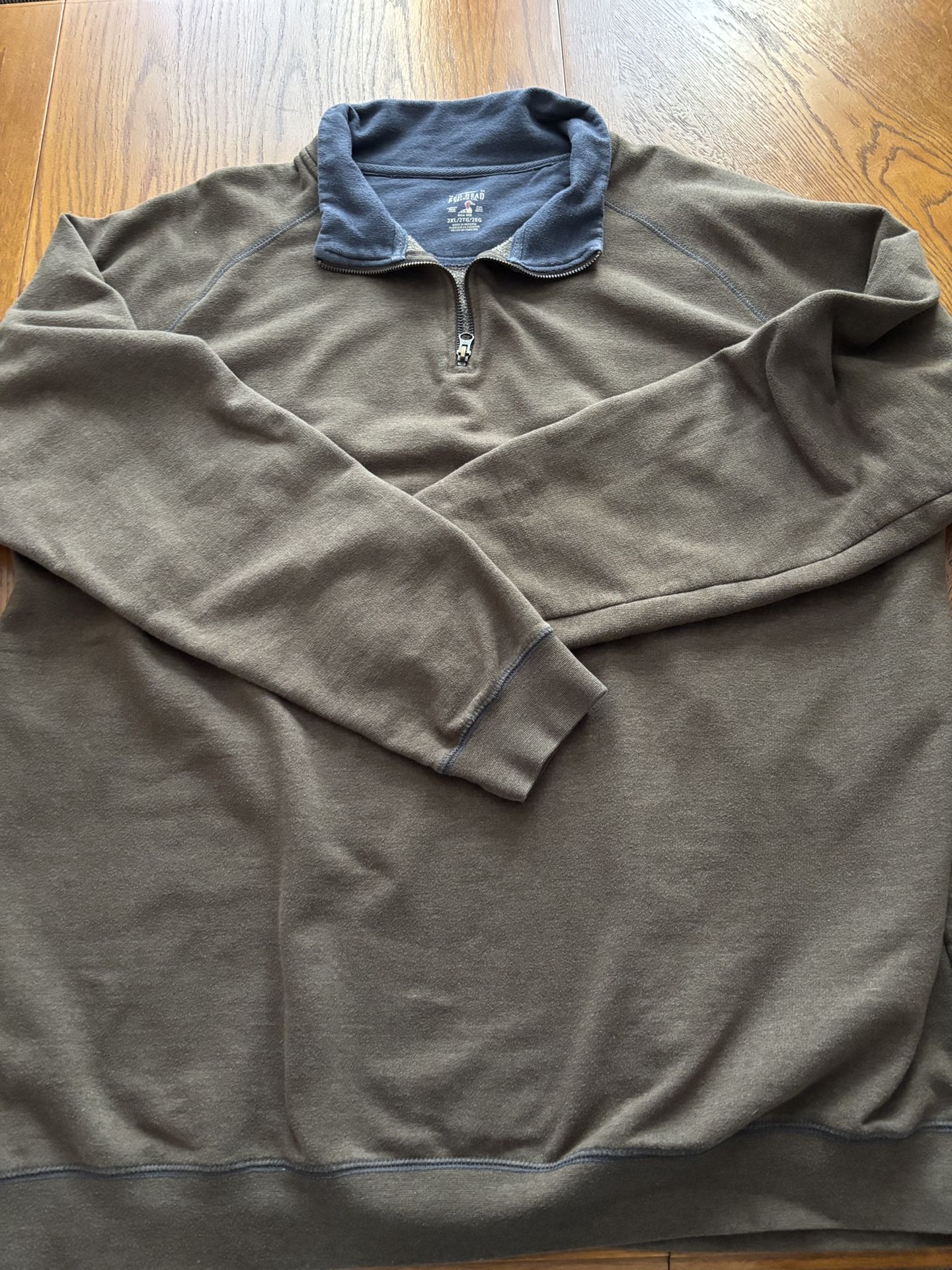 Set Of 3 Men’s 1/4 Zip Fleece Pullovers Size XXL