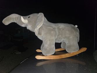 Ponyland Rocking Elephant w/ Music (Rocker)