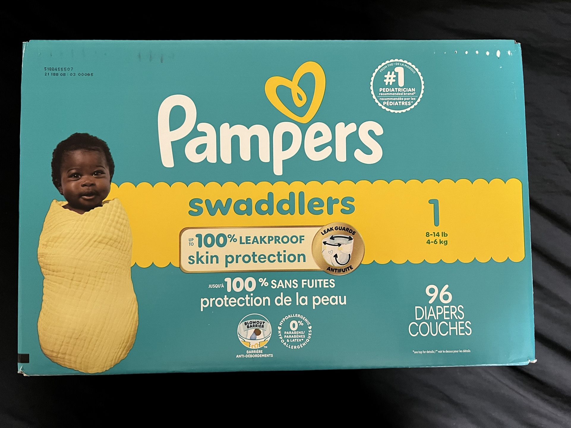 Pampers Swaddlers Size 1 