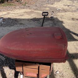 Farmall Tractor metal gas tank antique vintage