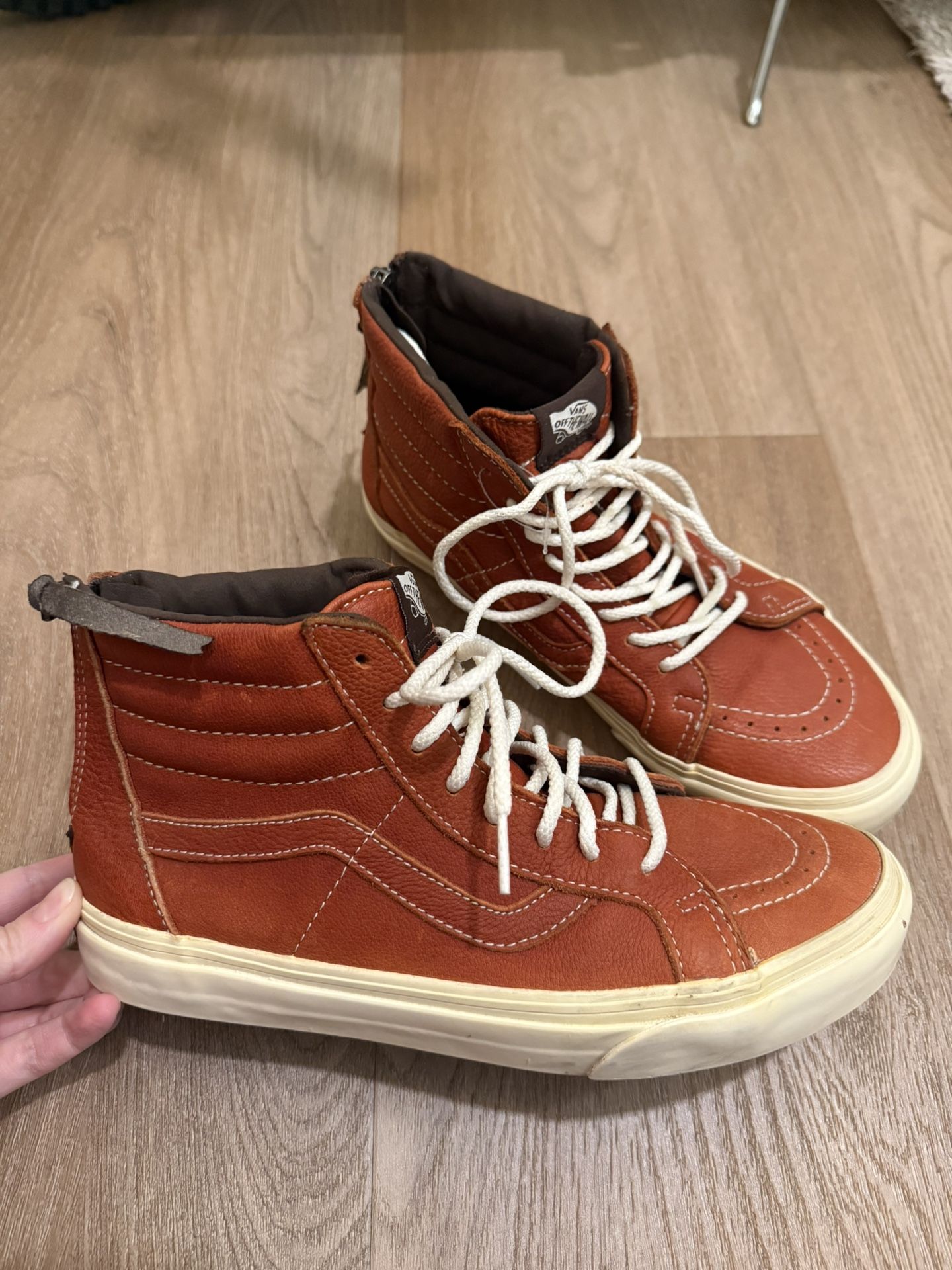 VANS SK8 HI ZIP CA (BOOT LEATHER)
