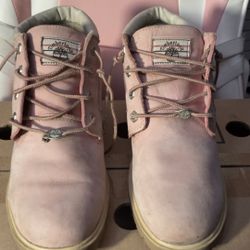 Light Pink Timberland Boots