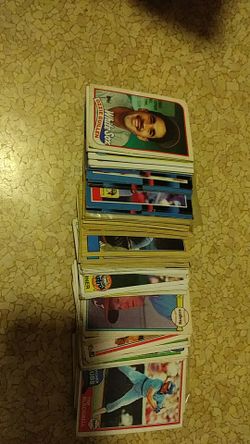 Assortment of old baseball cards