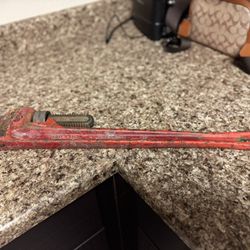 Ridgid 24" Heavy Duty Straight Pipe Wrench Pre-owned