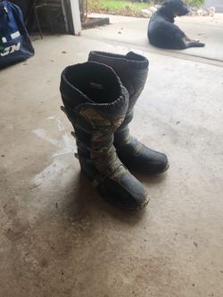 Size 12M Fox Motorcycle Boots