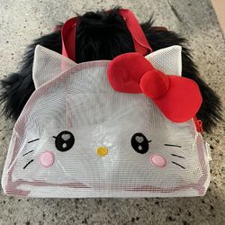 Hello Kitty Mesh Purse