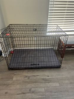 XL Wire Dog Crate with KONG Pad