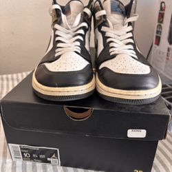 Air Jordan 1 AJ1 Mid SE Heat Reflective White Black Men’s Size 10