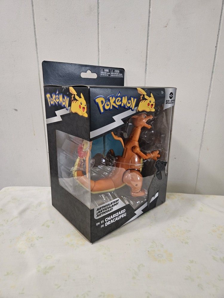 Pokemon Select Charizard Around 7 Inches Tall Figure New 