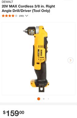 🚨 Right Angle Drill/Driver (DEWALT)🚨 $140