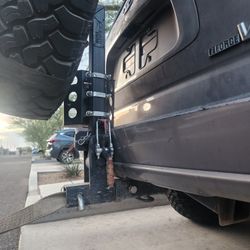 Rigid Armor Swing Down Tire Carrier