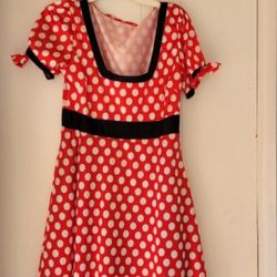 Minnie Mouse Youth Dress LARGE