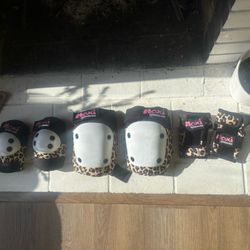 MOXI Leopard Pads: Wrist, Elbow, and Knee