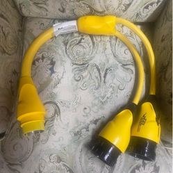 Marinco EEL Y Adapter, 50A