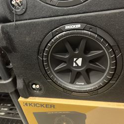 Kicker Down Firing Subwoofer C12 On Sale For 139.99