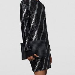 AllSaints Juela Bowi Dress NWOT