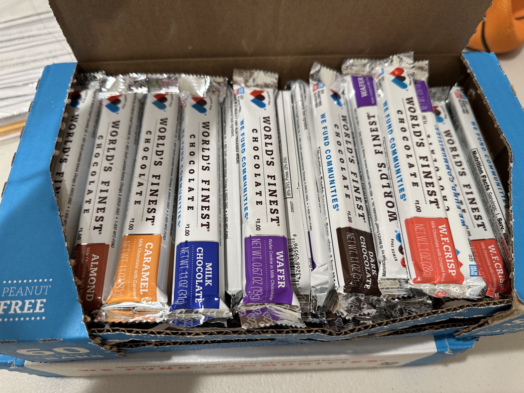 Chocolate bars