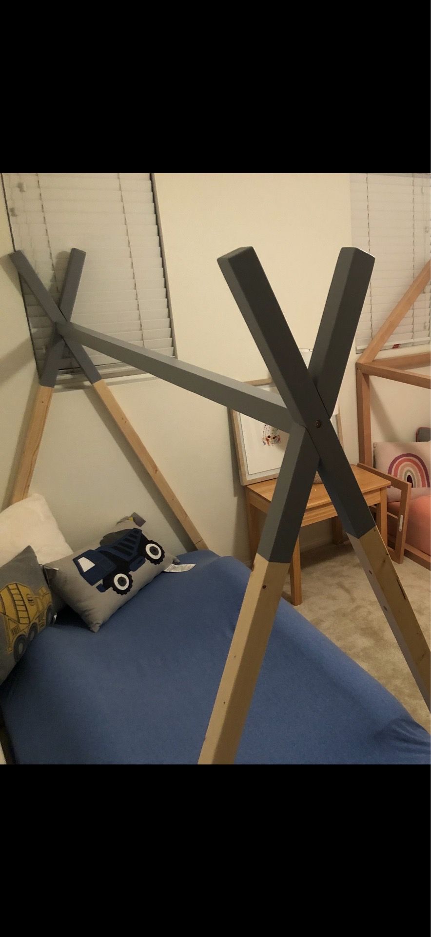 Teepee Kids Twin Bed $85