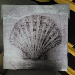 Small Sea Shell Bedazzled Box Art
