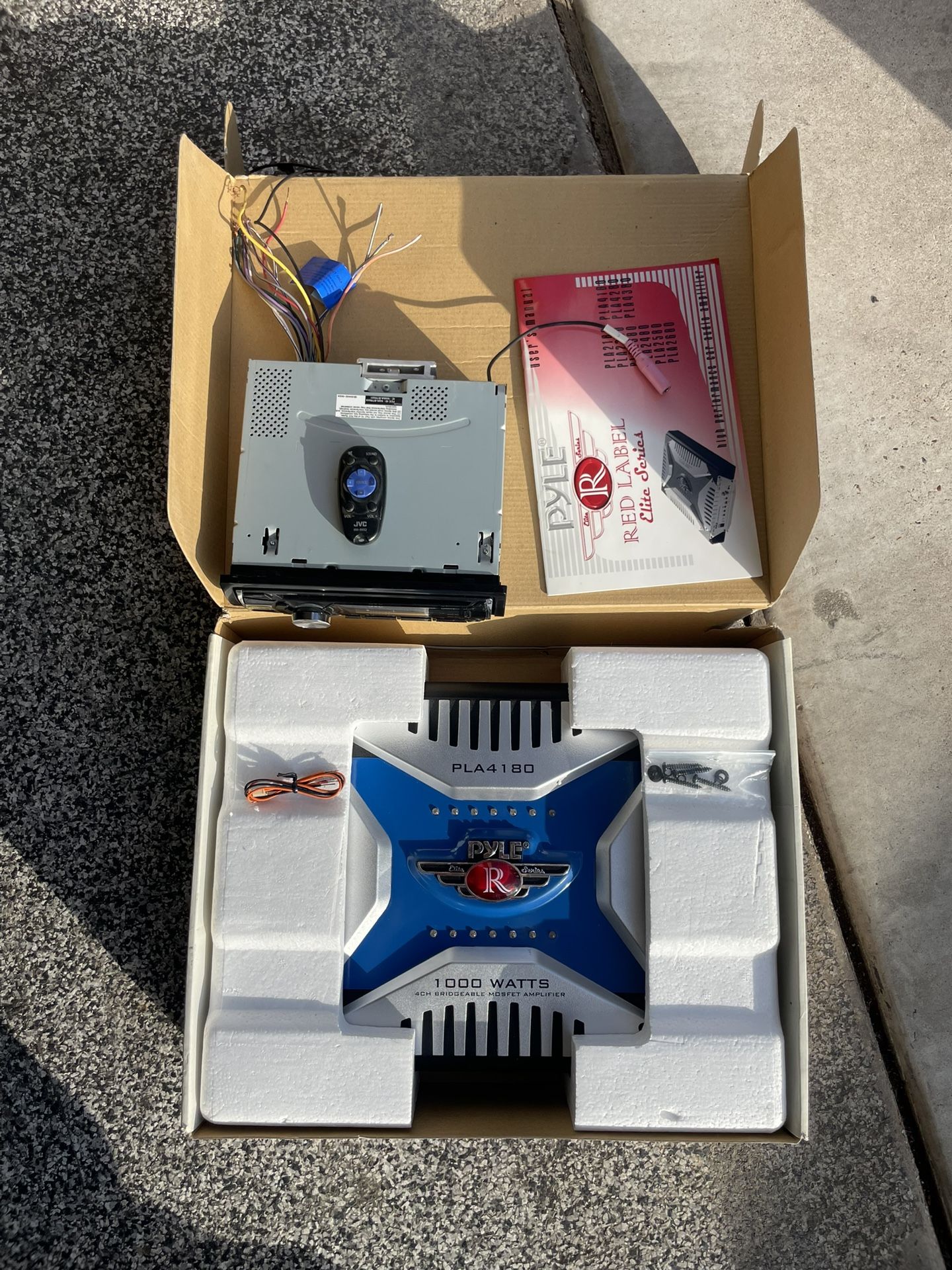 Amplifier And Car Radio