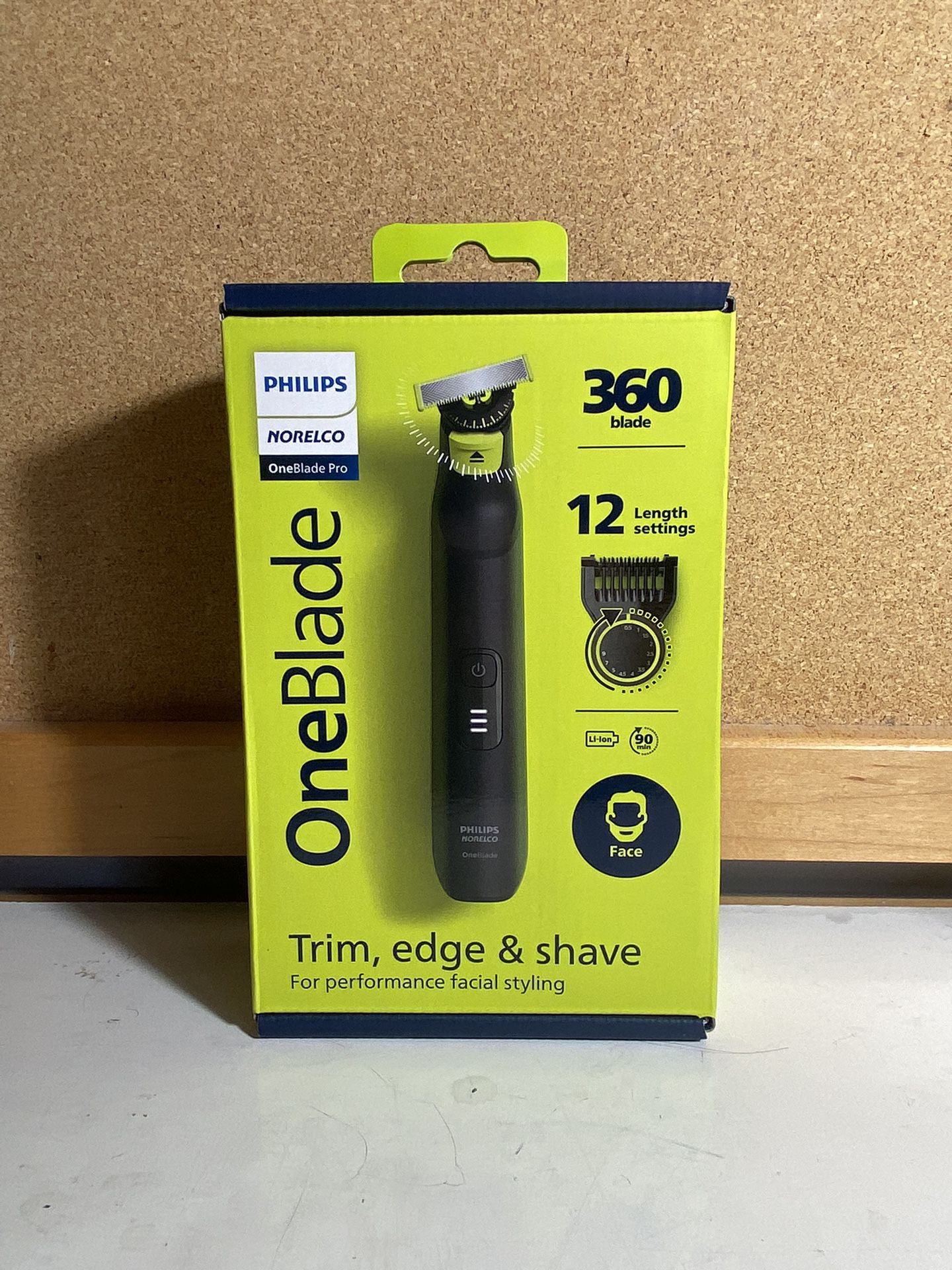 Philips Norelco OneBlade 360 Mid-Pro Rechargeable Men's Electric Shaver and Trimmer