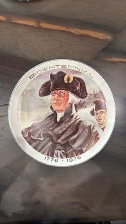 Bicentennial collectors plate
