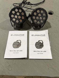 LED Par Stage Lights – Set of 2