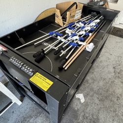 Mini Pool table/Fuzzball/Ping pong/Air hockey