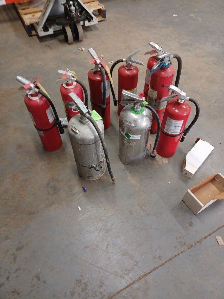 Fire Extinguishers $20 / To $50 Each