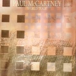 PAUL MCCARTNEY1989  WORLD TOUR PROGRAM