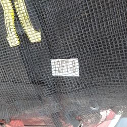 12 Feet Replacement Black Net 8 Poles