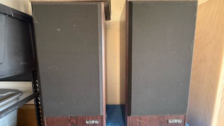 Vintage Infinity SM-100 Studio Monitor Speakers