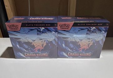 Pokemon chaos rising elite trainer box