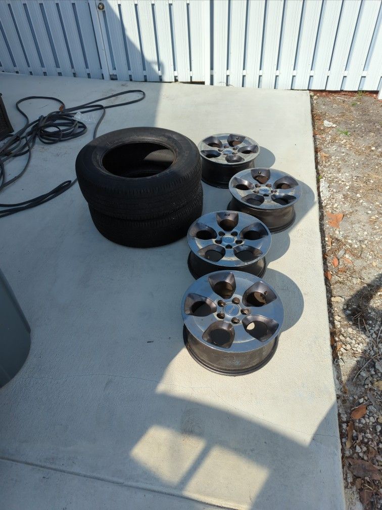 Tires And OEM Jeep Wheels