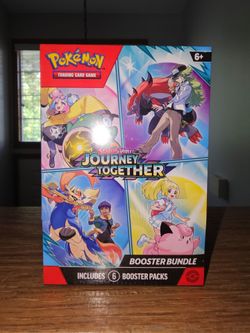 Pokemon JOURNEY TOGETHER Booster Bundle SCARKET VIOLET Trading Cards TCG