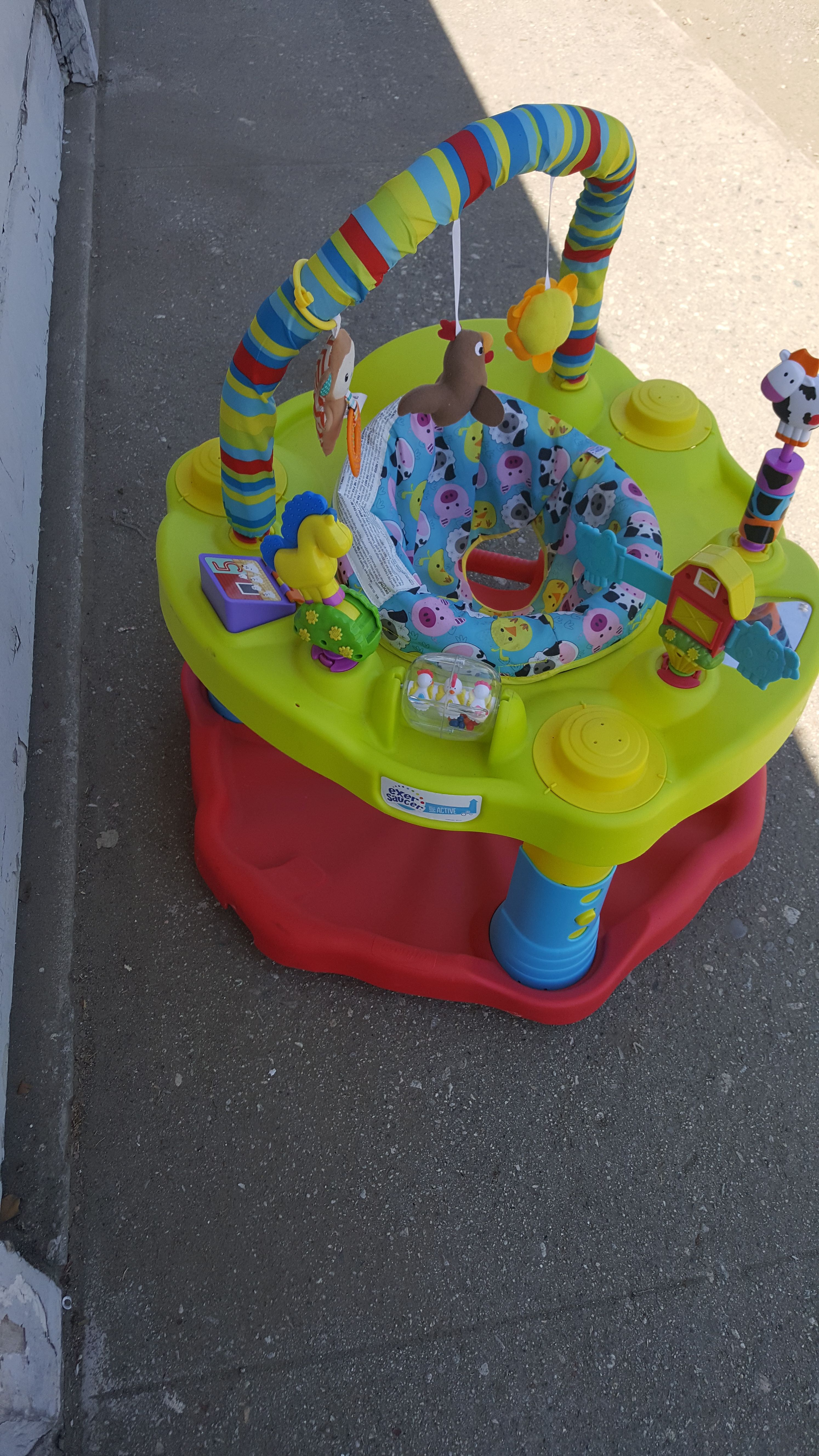 Evenflo ExerSaucer Bouncing Barnyard Saucer