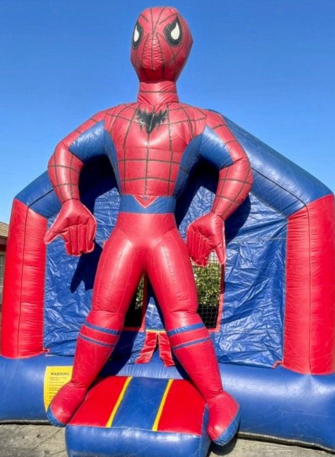 Spiderman Jumper With Two Blowers Included.