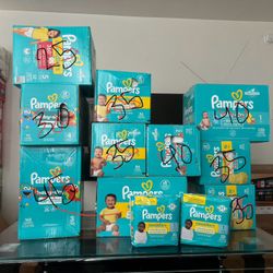 Brand New Pampers 