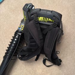 Ryobi 40V Cordless Backpack Blower