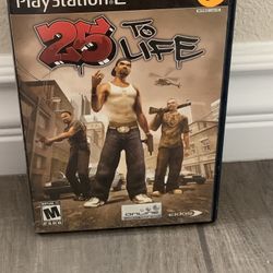 25 To Life Ps2