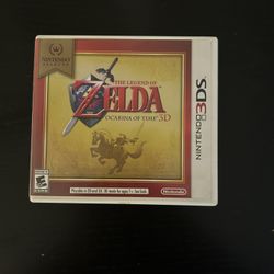 The Legend of Zelda: Ocarina of Time 3DS Case