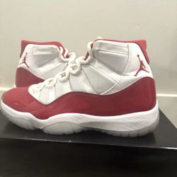 Air Jordan 11 Retro Cherry Red/White Size 12
